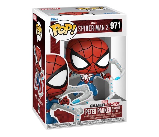 Funko POP Games: Spider-Man 2 - PETER PARKER SUIT - 1271282 - zdjęcie 3